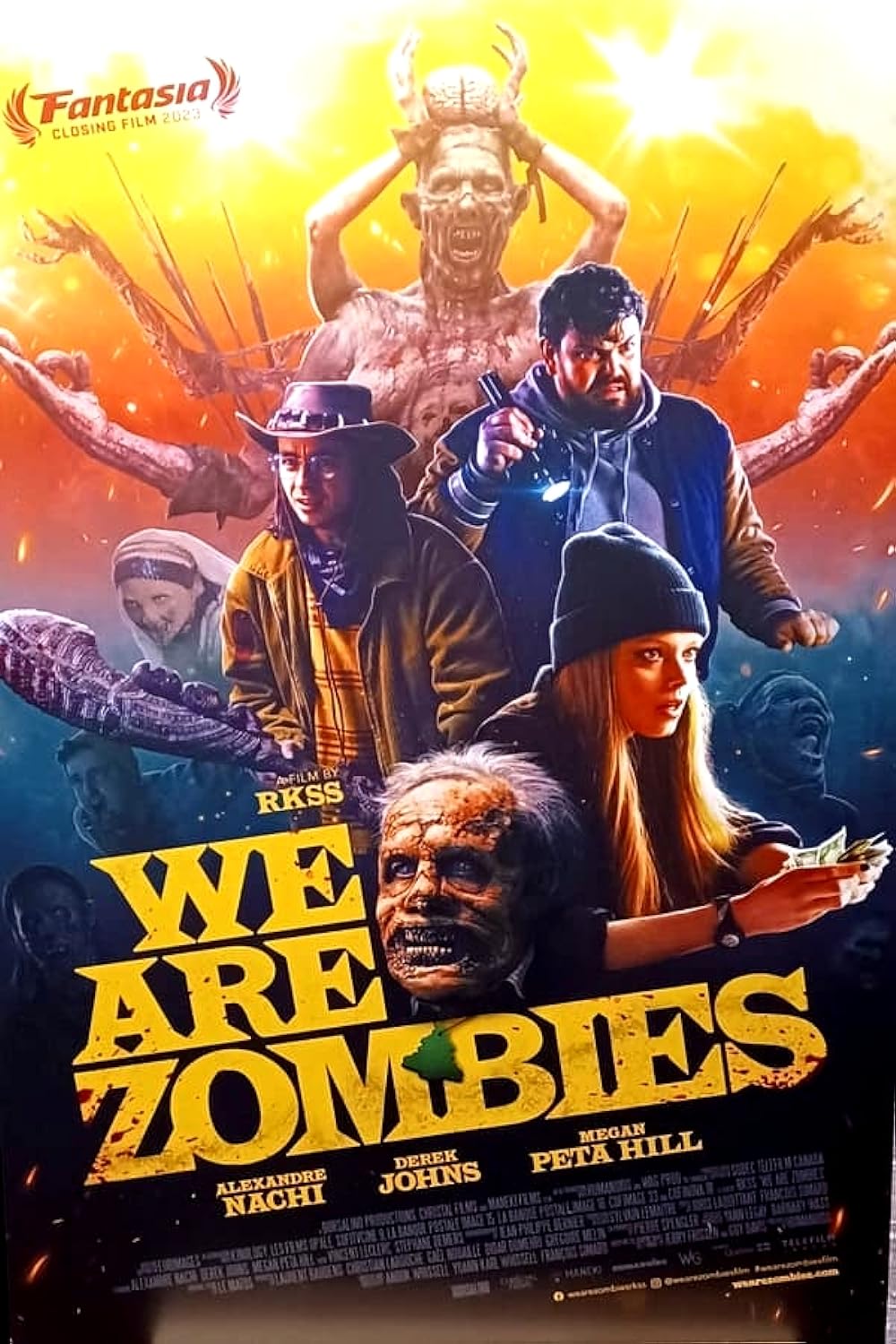 WE ARE ZOMBIES 70x100 HR